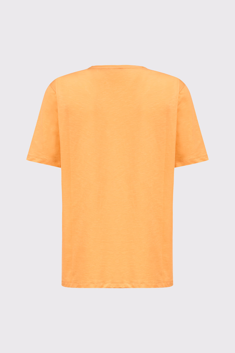 T-Shirt Zeitloser Komfort aus 100 % Baumwolle – orange #Farbe_30500 orange