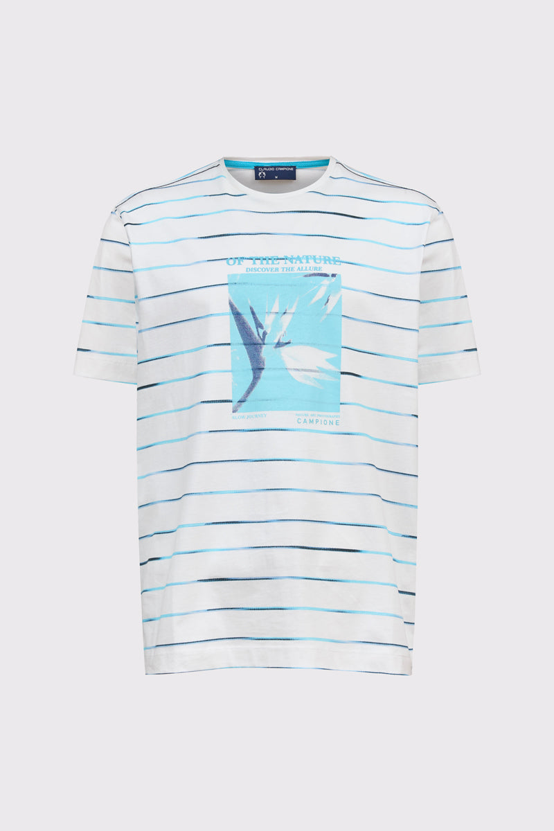 T-Shirt Lagoon– Maritimer Sommerstyle aus 100 % Baumwolle