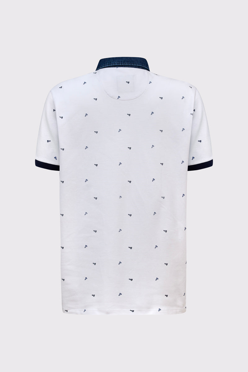 T-Shirt mit sportiven Kontrastdetails