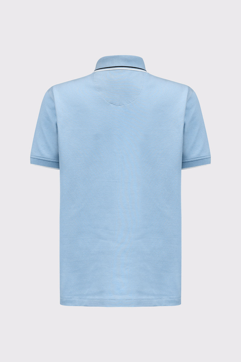 Herren Polo-Shirt Piqué – Baumwolle-Elasthan, modern – blue #Farbe_83100 blue