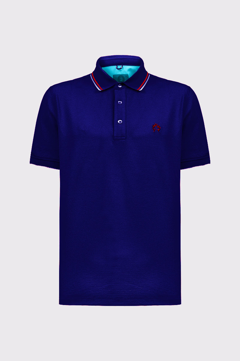 Herren Polo-Shirt Piqué – Baumwolle-Elasthan, modern – navy #Farbe_85400 navy