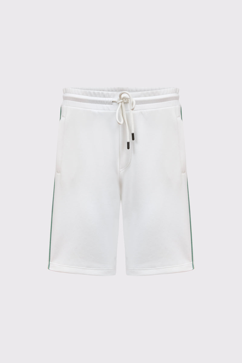 Sweat-Bermuda aus Baumwolle – bequem, sportlich & modern – white #Farbe_10000 white