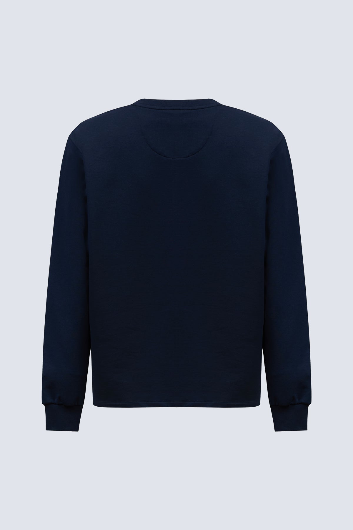 Classic men's sweatshirt in navy