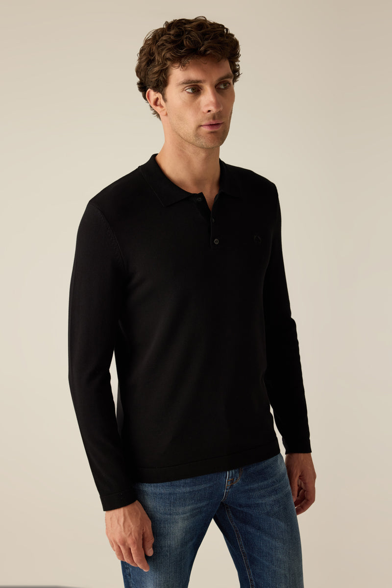 Herren Pullover in black