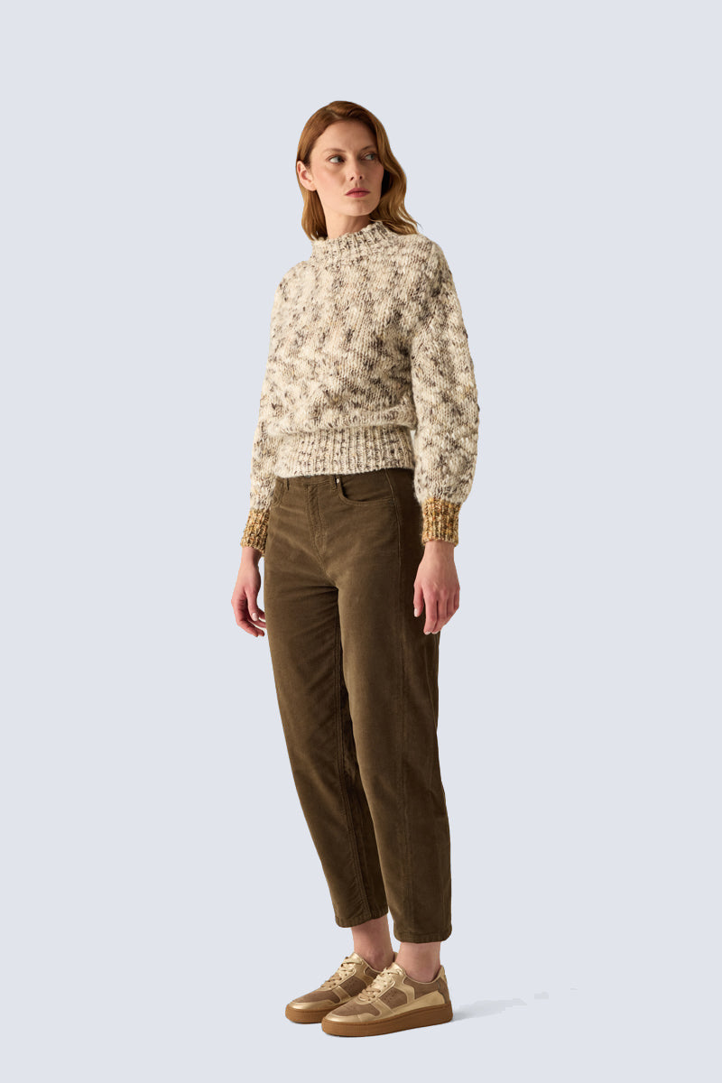 Damen-Strickpullover in Multicolor