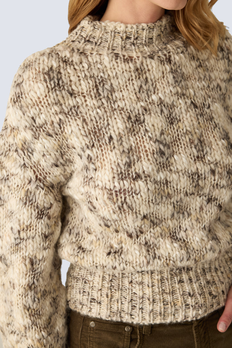 Damen-Strickpullover in Multicolor