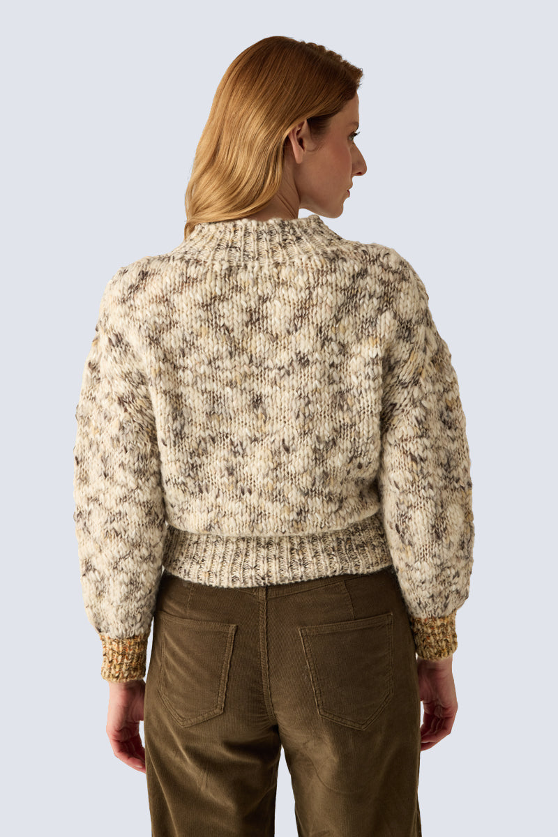 Damen-Strickpullover in Multicolor