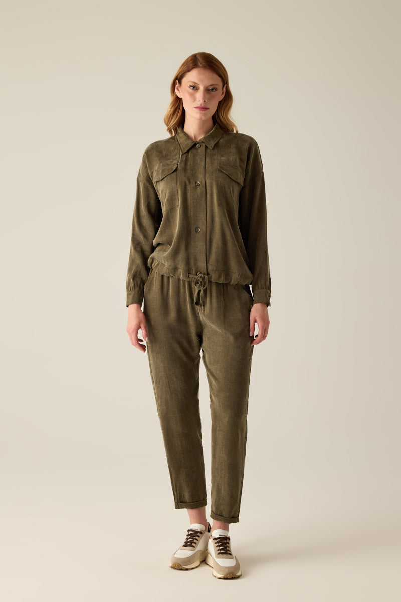 Damen Bluse khaki