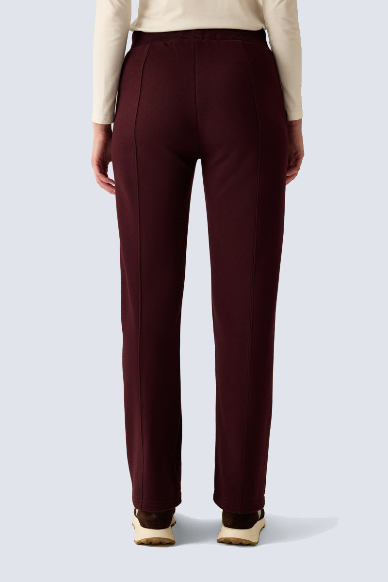 Damen Hose Dark Cherry – Bequem & Elegant