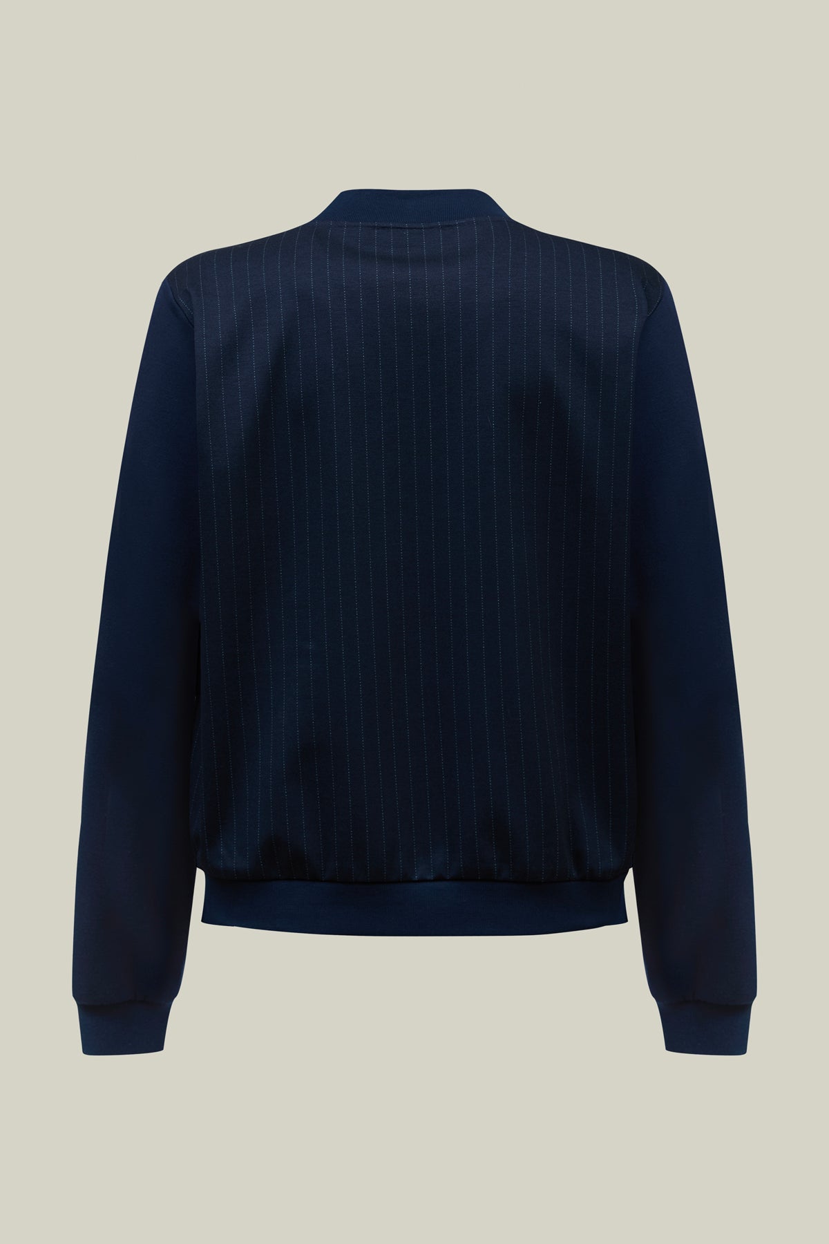 Damenjacke mit Nadelstreifen – Navy