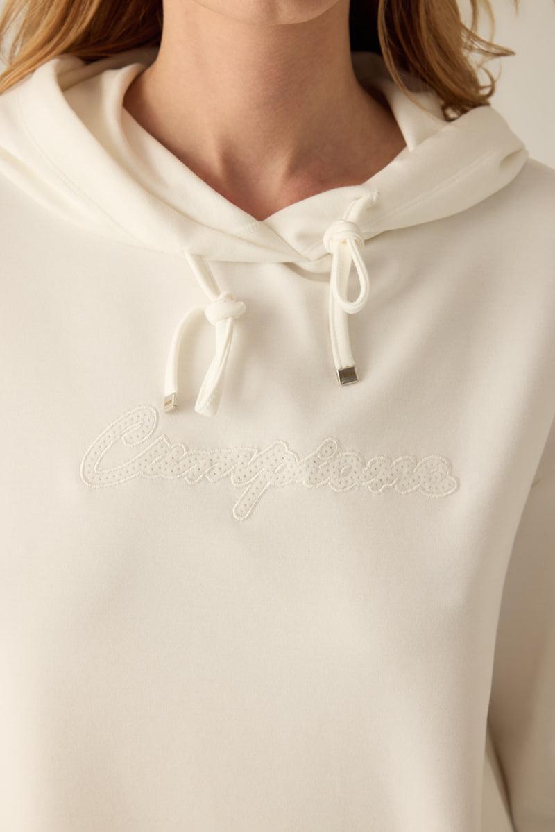 Damen Hoodie – Ecru