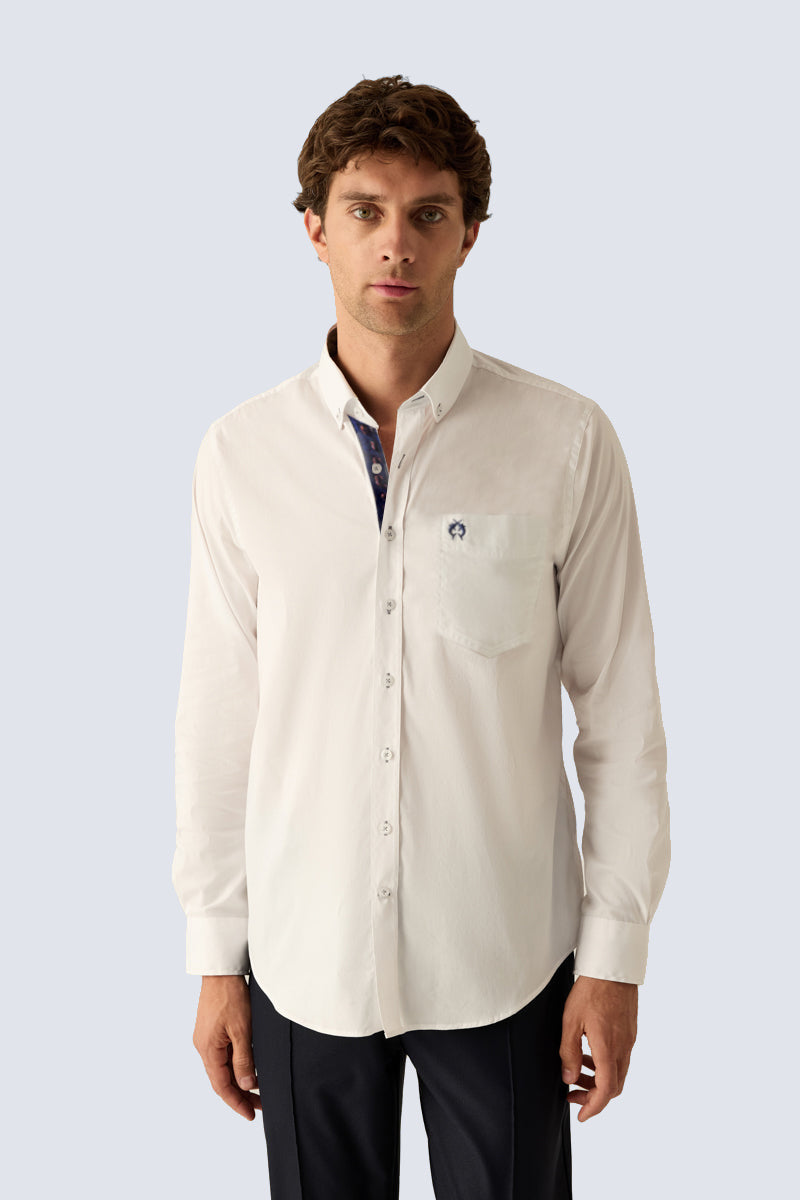 Men's Modern Fit Shirt White