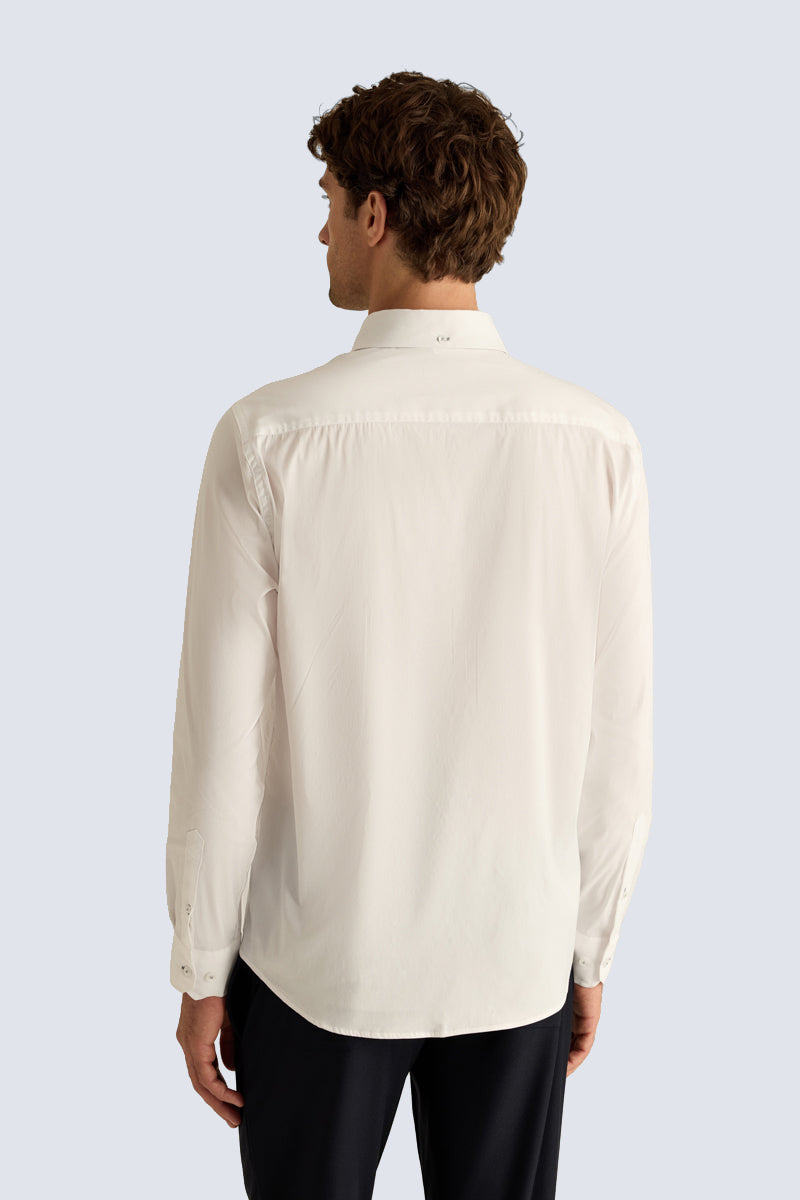 Men's Regular Fit Shirt White
