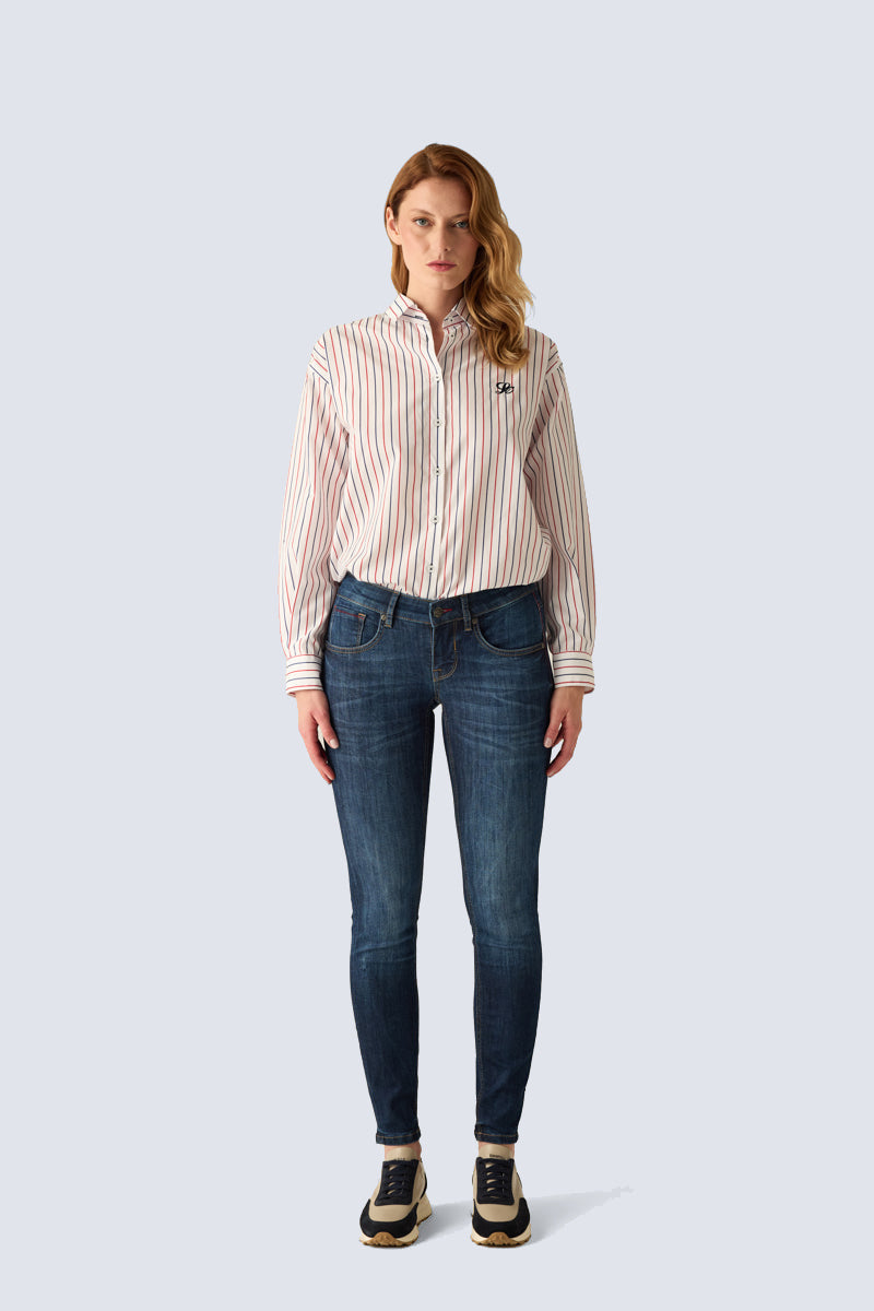 Damen Denim – Figurbetonte Stretch-Jeans
