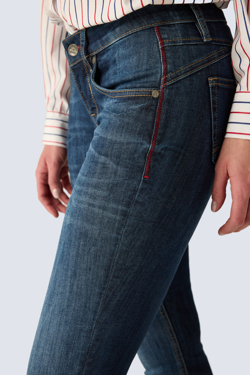 Damen Denim – Figurbetonte Stretch-Jeans