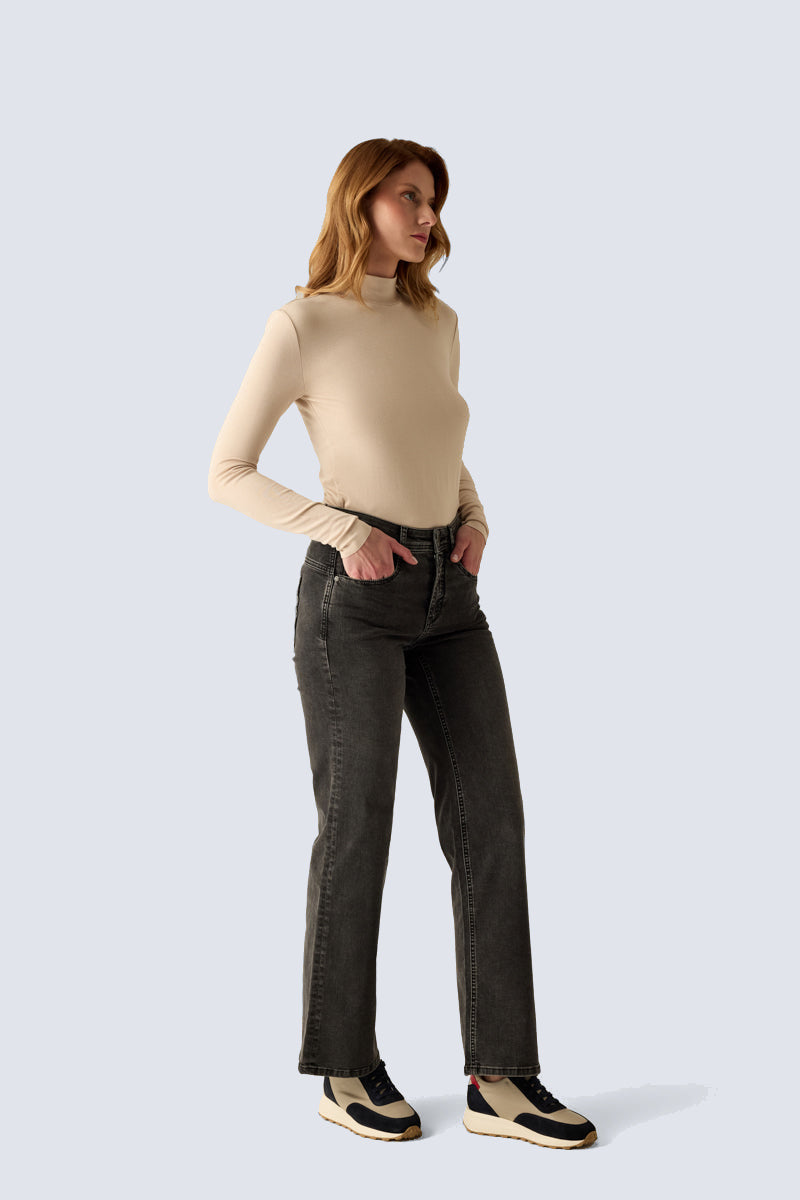 Grey Damen Jeans – light black #Farbe_93100 light black