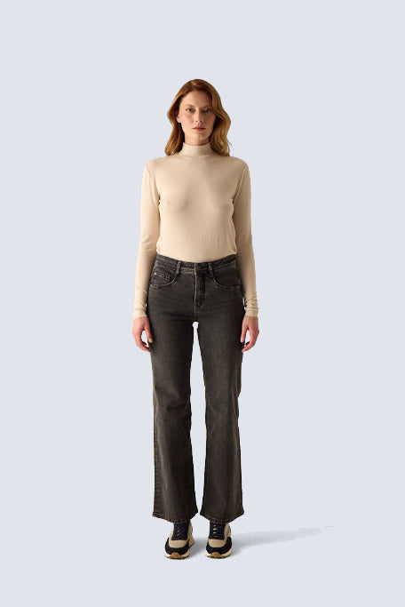 Grey Damen Jeans – light black #Farbe_93100 light black