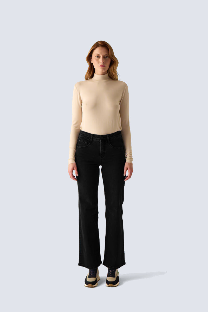 Grey Damen Jeans – black black #Farbe_93300 black black