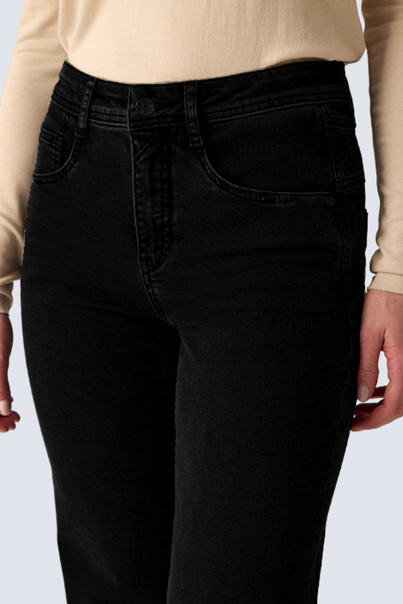 Grey Damen Jeans – black black #Farbe_93300 black black