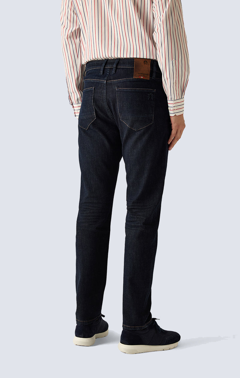 Men's jeans in midnight blue