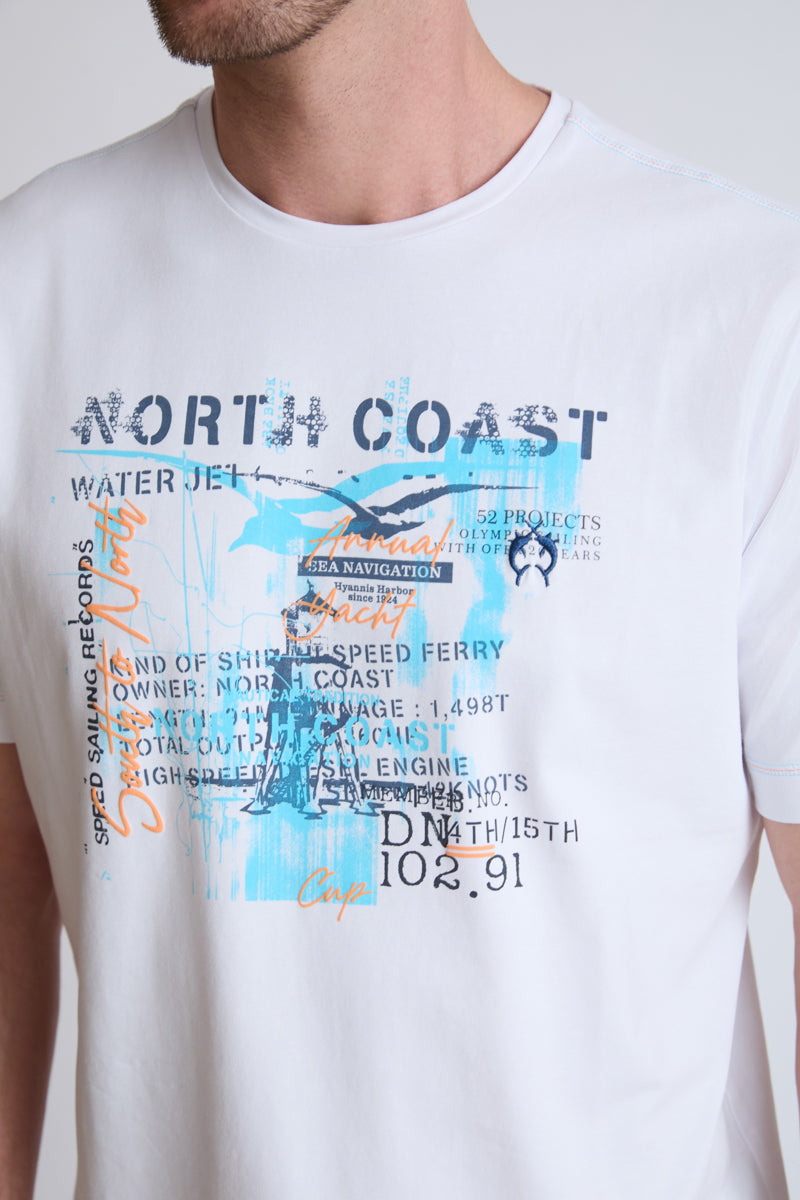 T-Shirt Maritimer Look mit hohem Tragekomfort