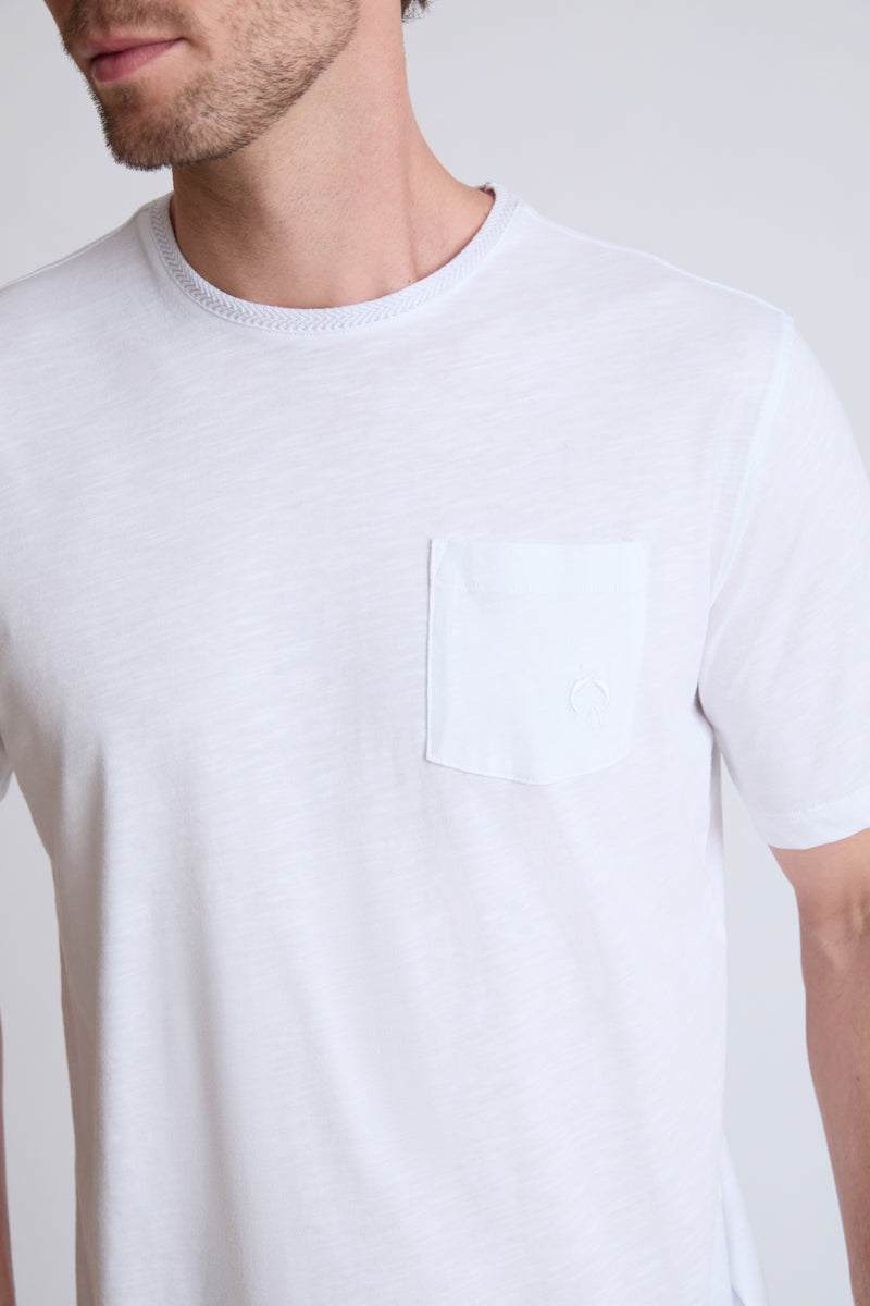 T-Shirt Zeitloser Komfort aus 100 % Baumwolle – white #Farbe_10000 white