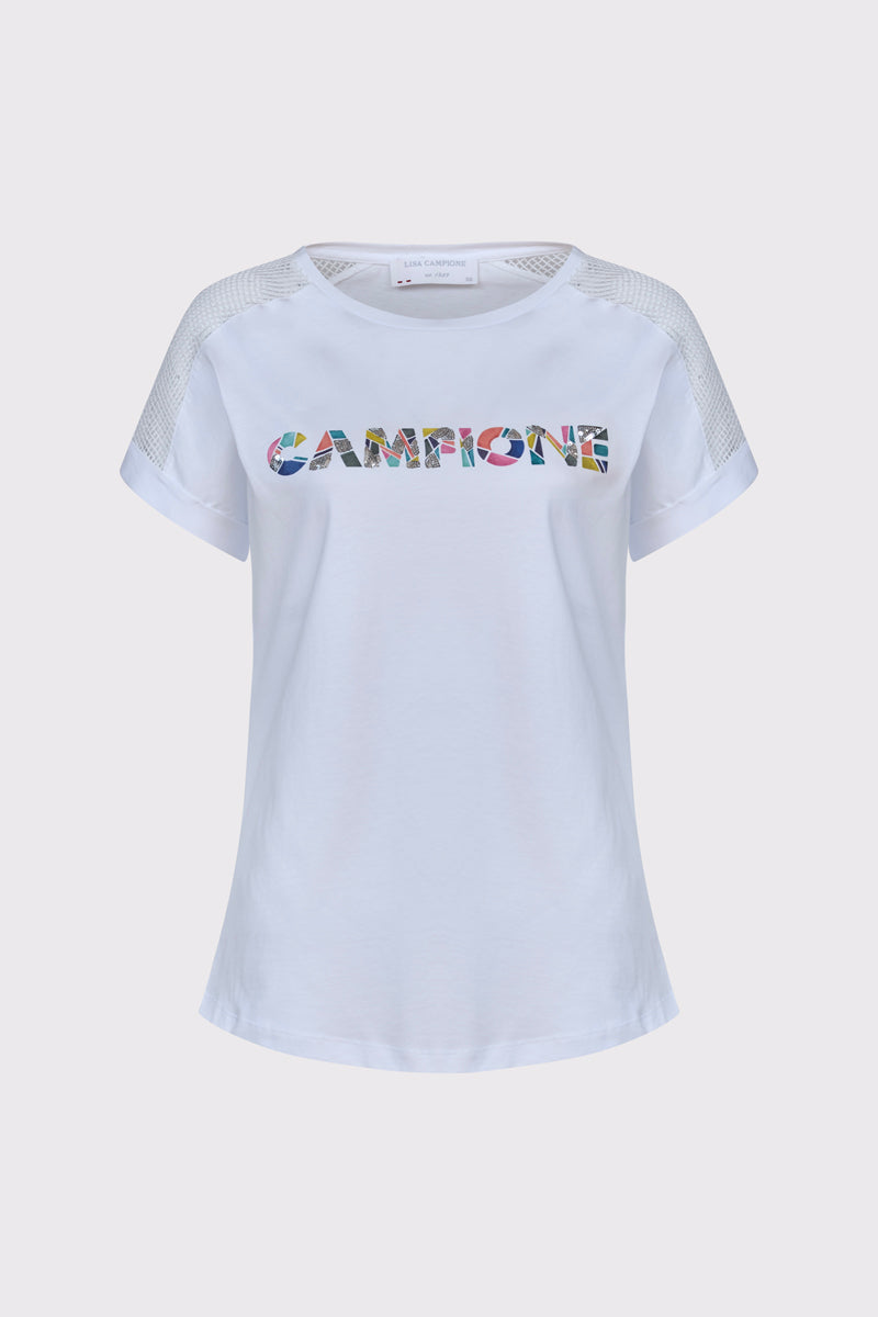 T-Shirt Find Your Rhythm– Sportiver Sommerlook aus 100 % Baumwolle