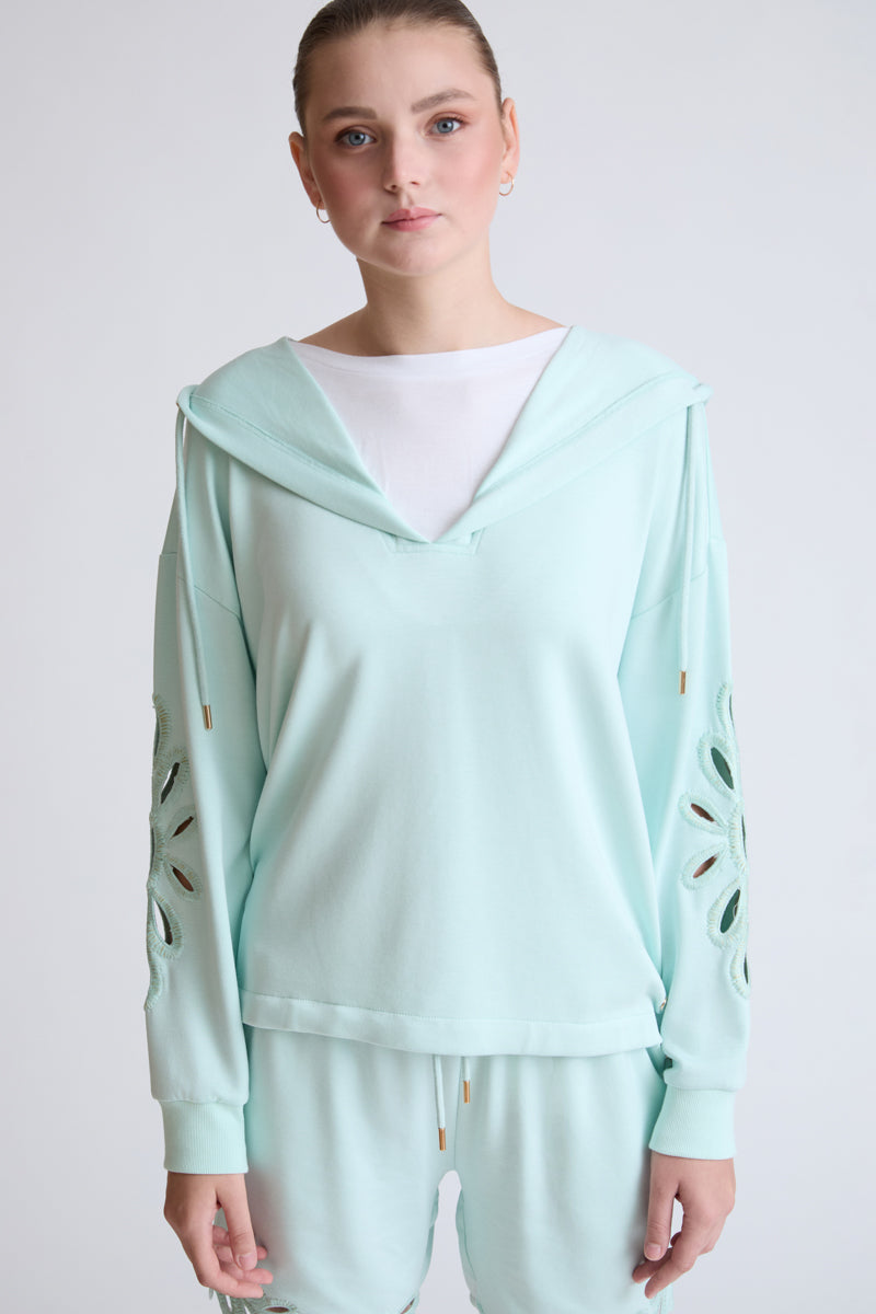 Sweat-Hoodie Coastal Currents– Komfort trifft modernen Style