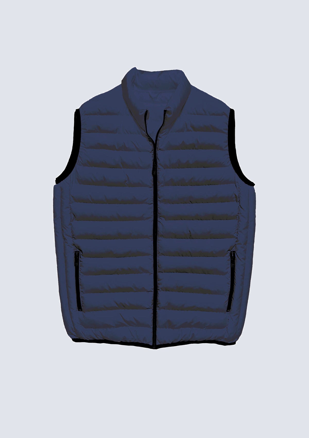 Steppweste aus Polyester mit Stehkragen – 85400