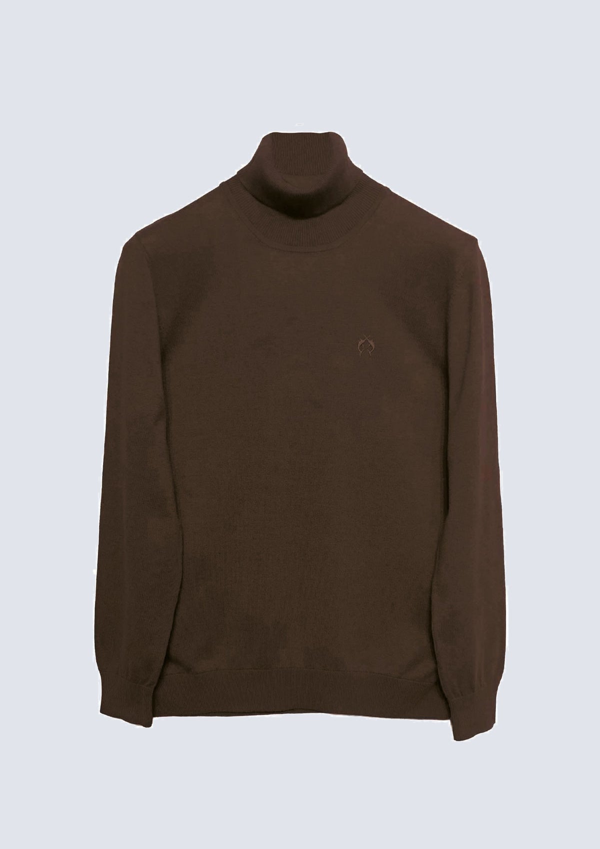 Feinstrick‑Pullover mit Rollkragen aus Baumwoll‑Acryl‑Mix – 43701