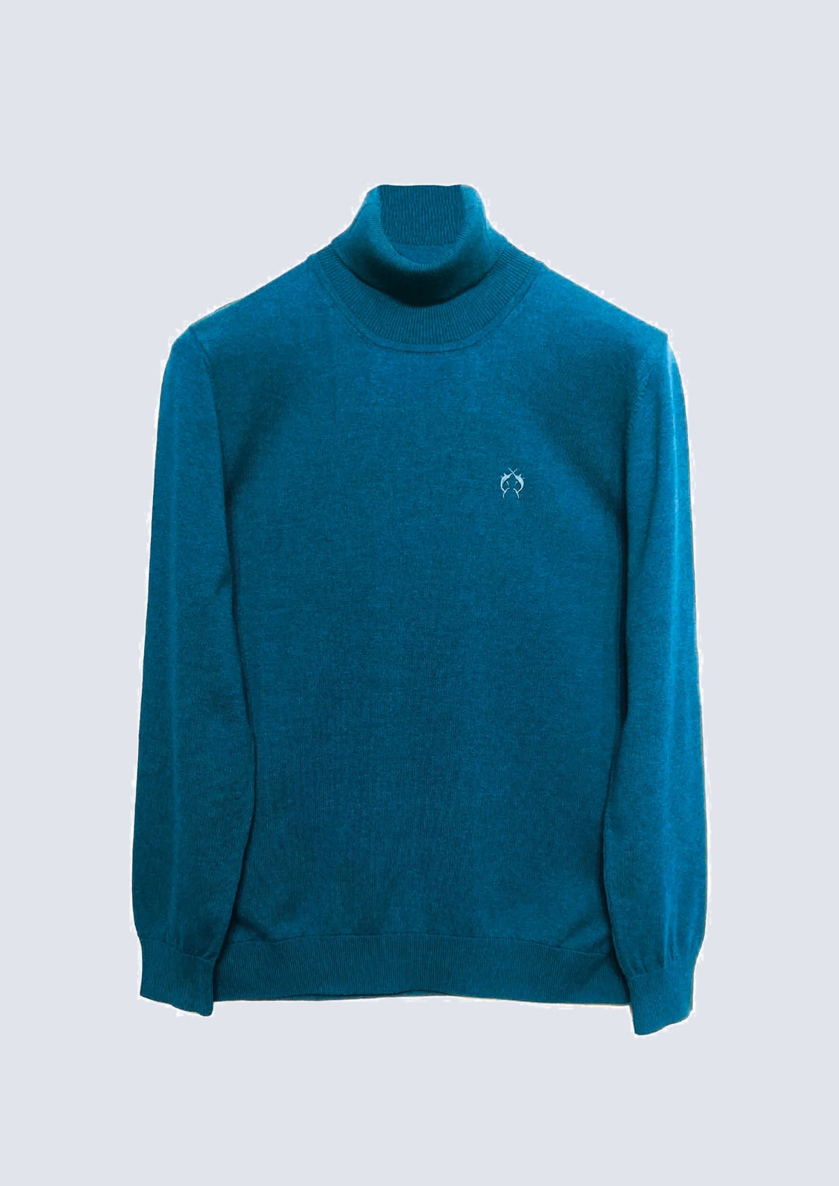 Feinstrick‑Pullover mit Rollkragen aus Baumwoll‑Acryl‑Mix – 85900