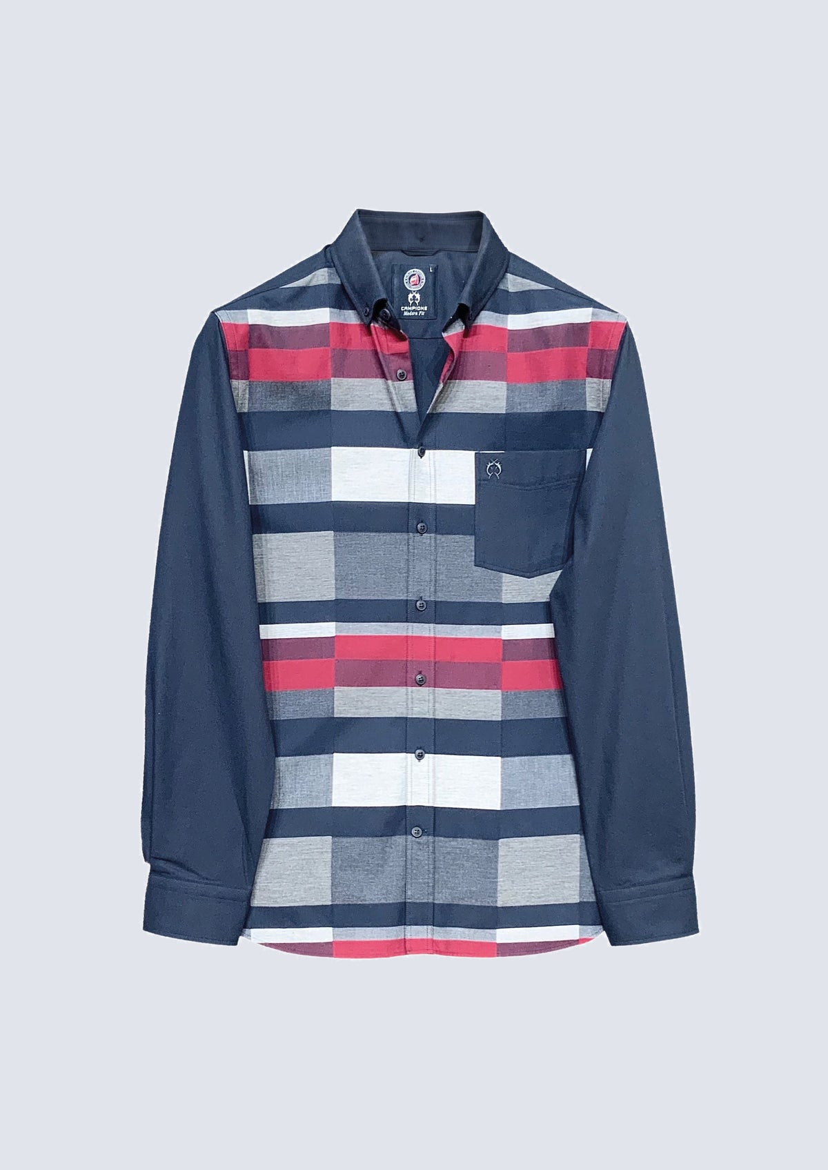 Overshirt aus Baumwolle mit Karomuster – 85411