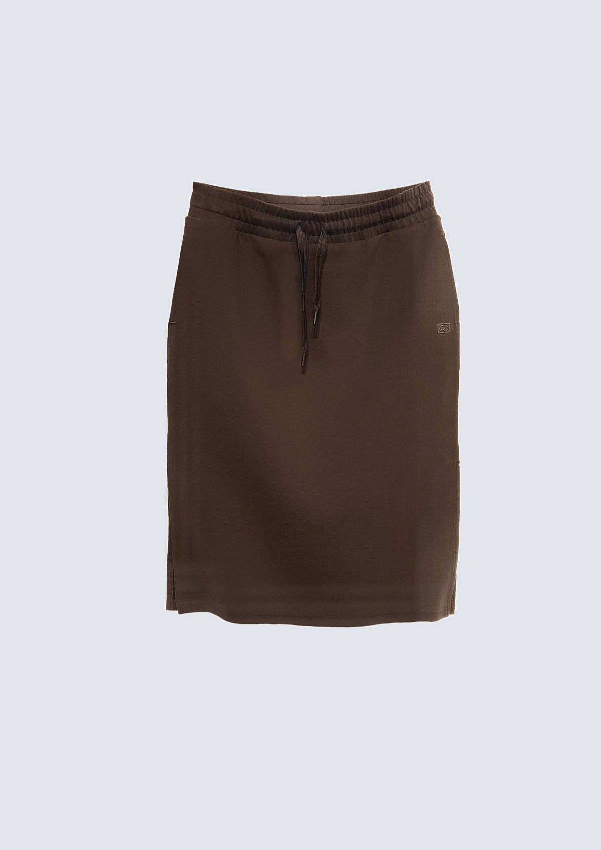 Sweatrock aus Baumwoll‑Polyester‑Elasthan mit Tunnelzugbund – 43700