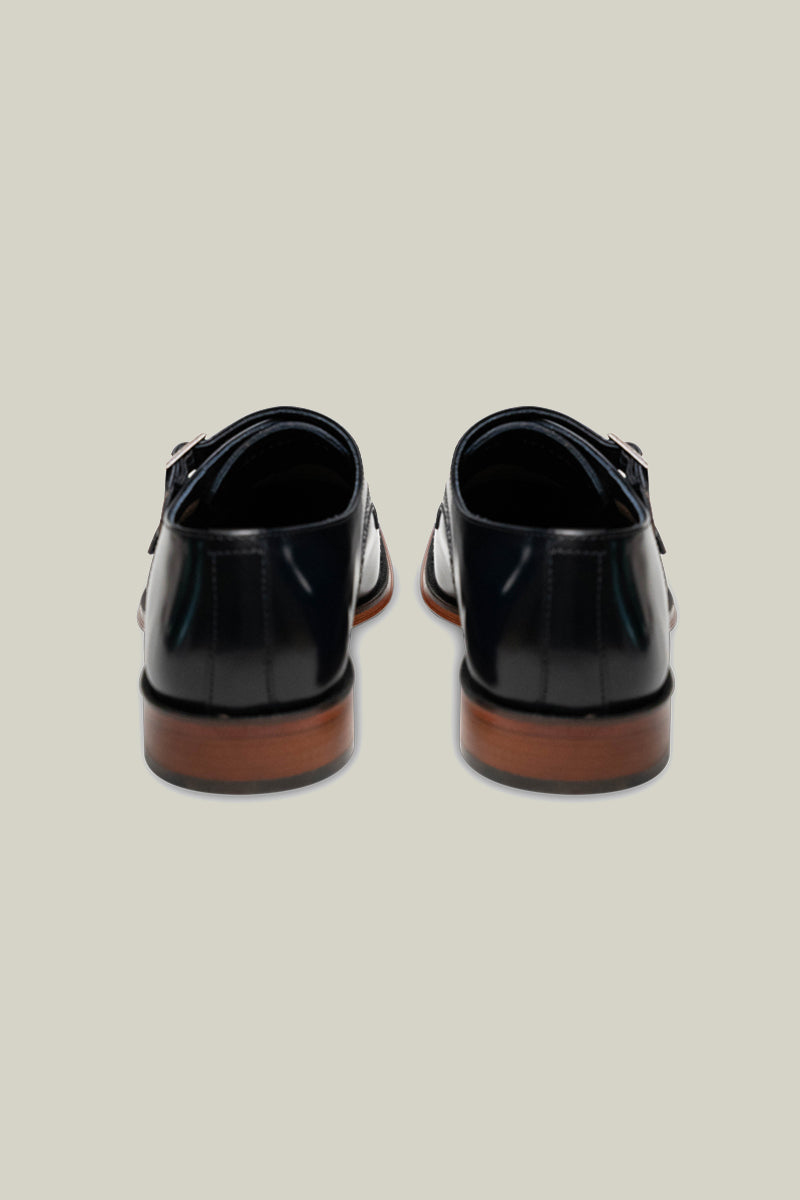 Herren Monk Strap Schuhe – Brown