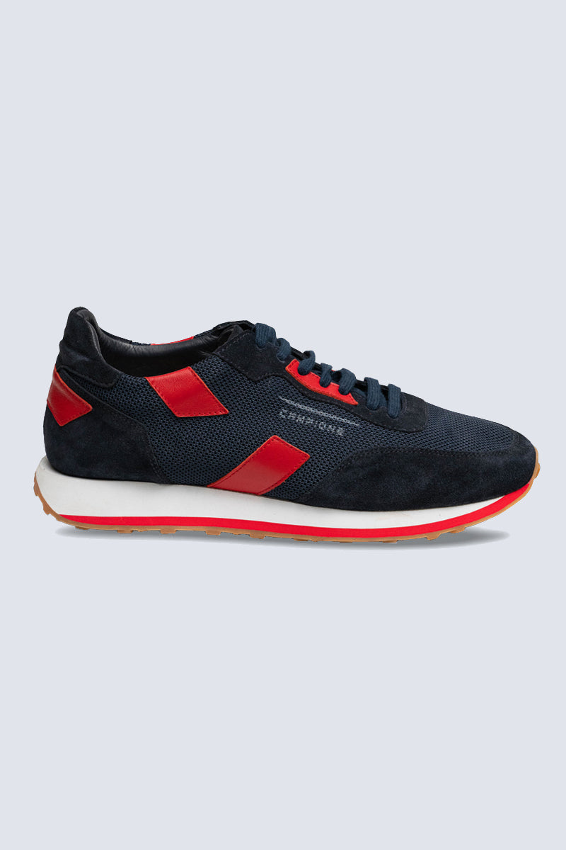 Men's Sports Shoes – Navy & Red