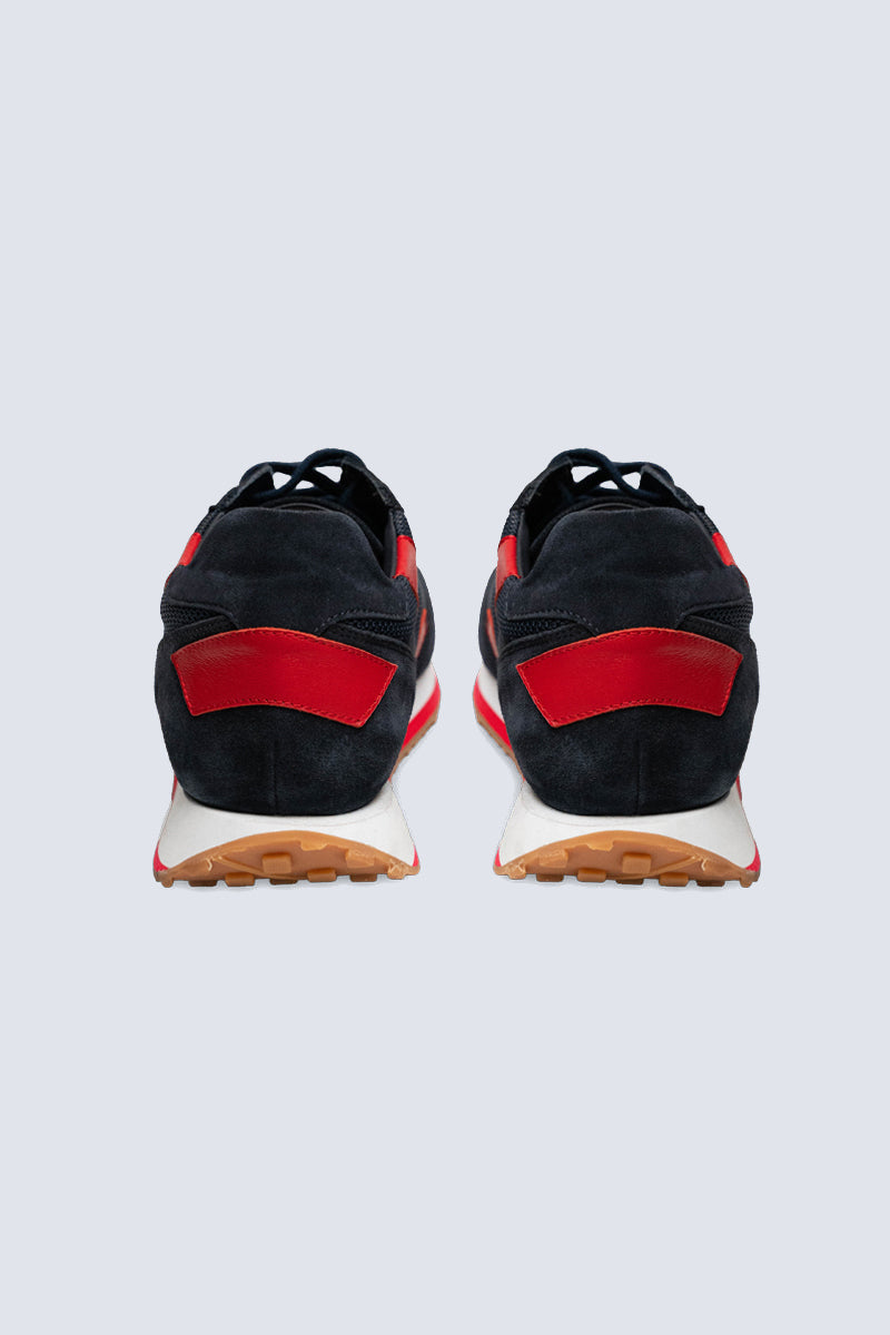 Herren Sportschuhe – Navy & Red
