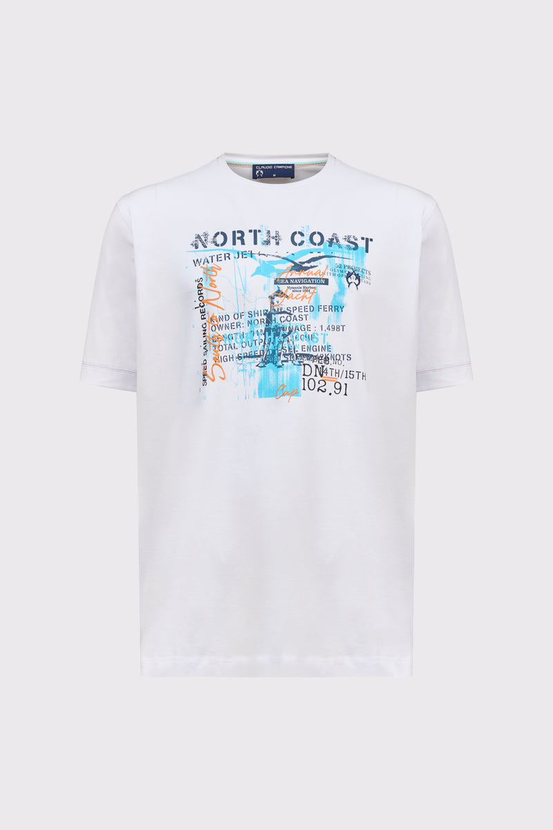 T-Shirt Maritimer Look mit hohem Tragekomfort