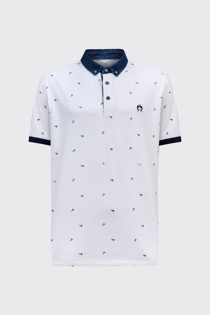 T-Shirt mit sportiven Kontrastdetails