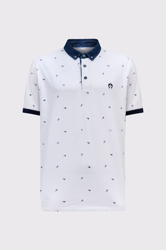 T-Shirt mit sportiven Kontrastdetails