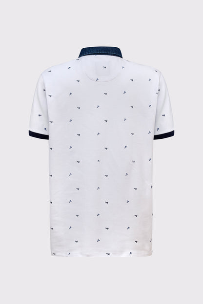 T-Shirt mit sportiven Kontrastdetails