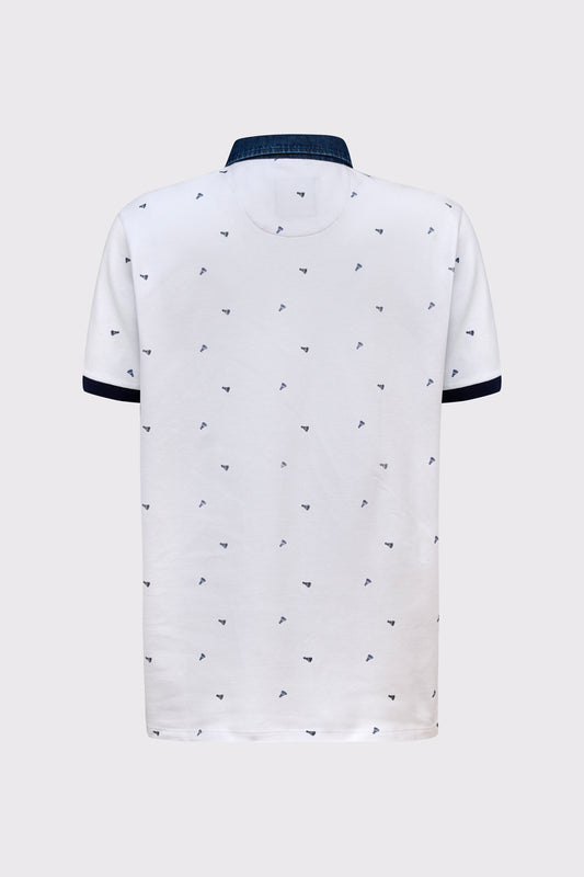 T-Shirt mit sportiven Kontrastdetails