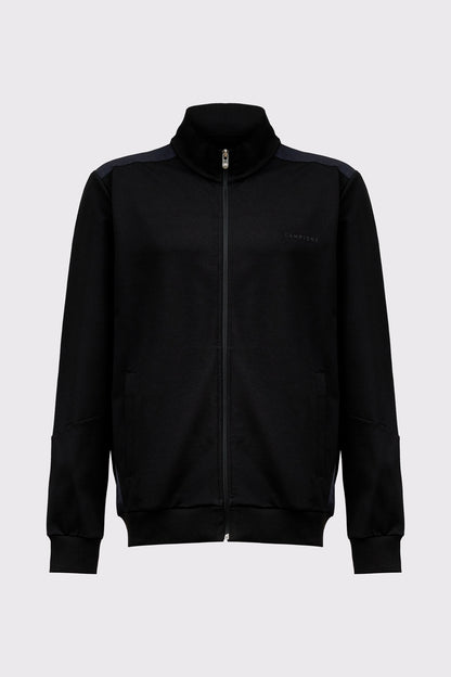 Herren Sweatjacke mit Stehkragen – modern & clean