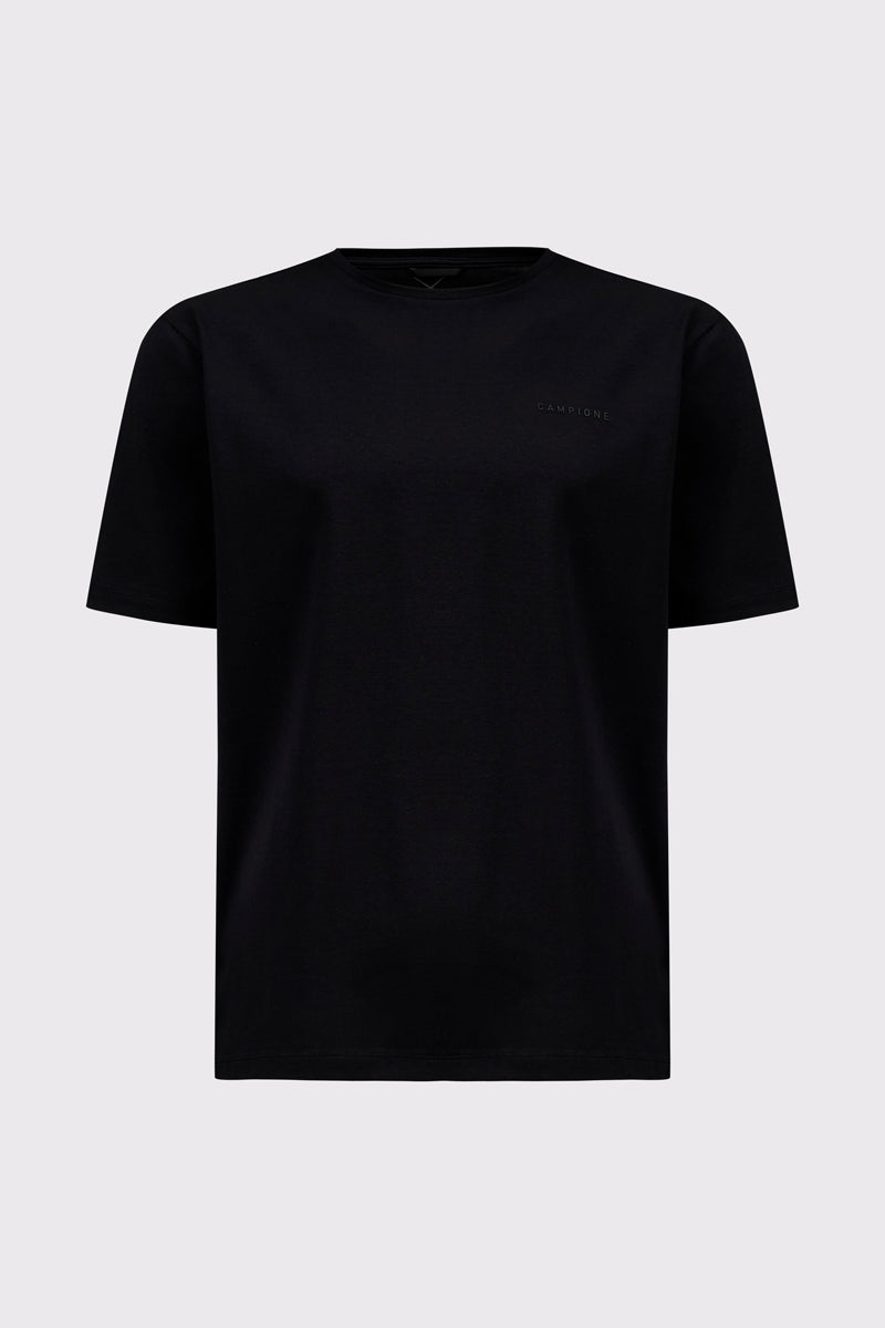 Herren T-Shirt Modal-Baumwolle – weich & modern – black #Farbe_93000 black