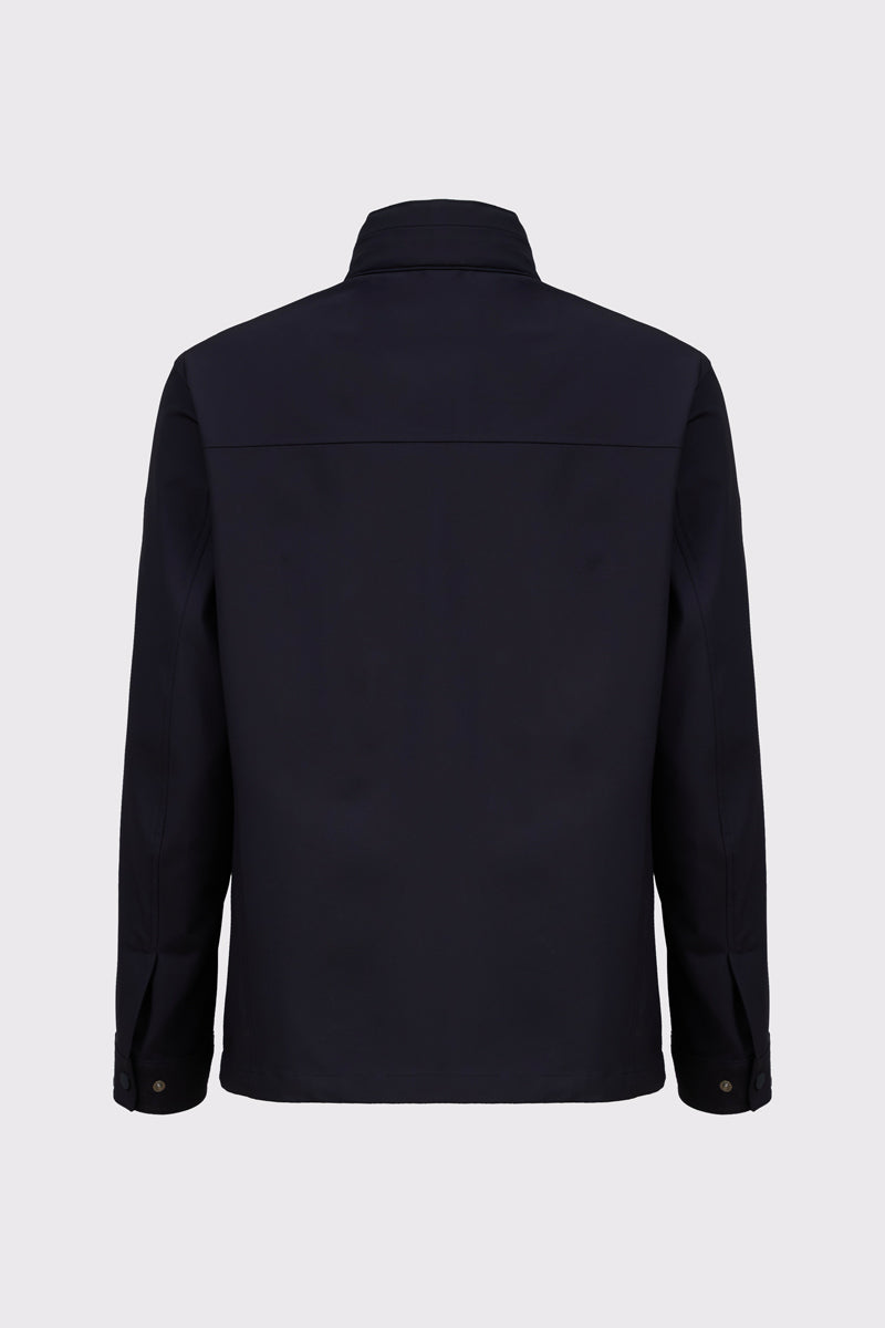 Claudio Campione Jacket made of Polyamide-Elastane with Stand-up Collar – Yachting Collection