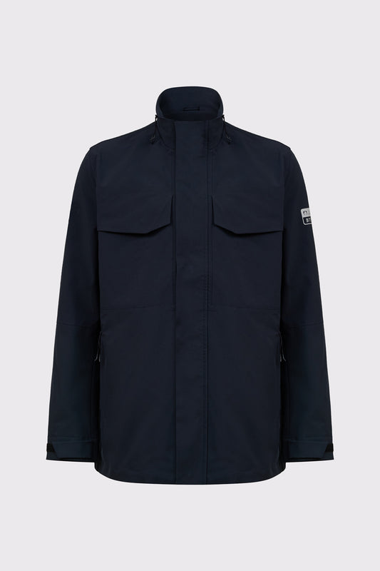 Technische Jacke aus Polyester‑Elasthan‑Mix mit Stehkragen (1/1 Arm)