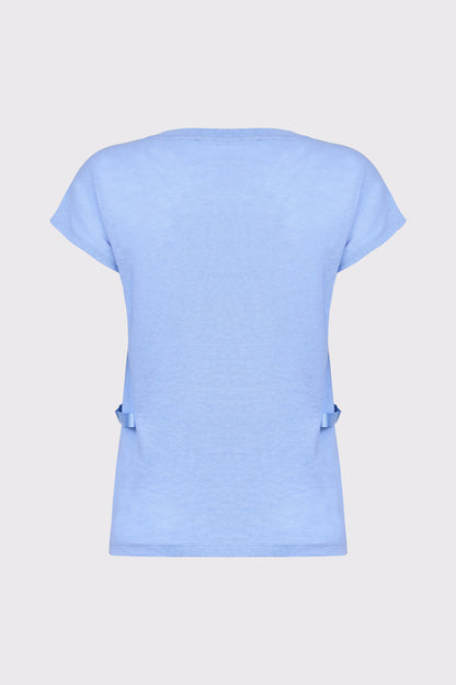 Cotton-polyester T-shirt with round neck (half sleeve)