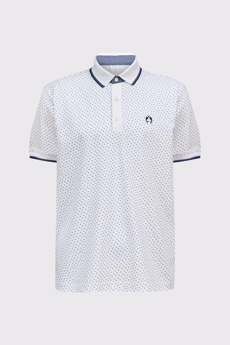 Polo-Shirt im Iconic Blue Look