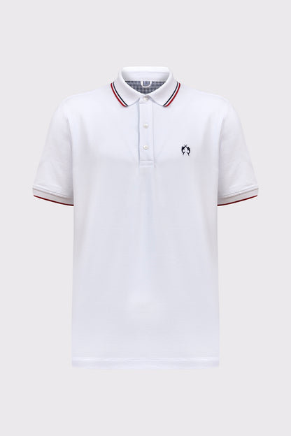 Herren Polo-Shirt Piqué – Baumwolle-Elasthan, modern