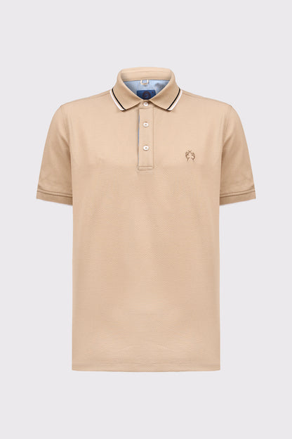 Herren Polo-Shirt Piqué – Baumwolle-Elasthan, modern