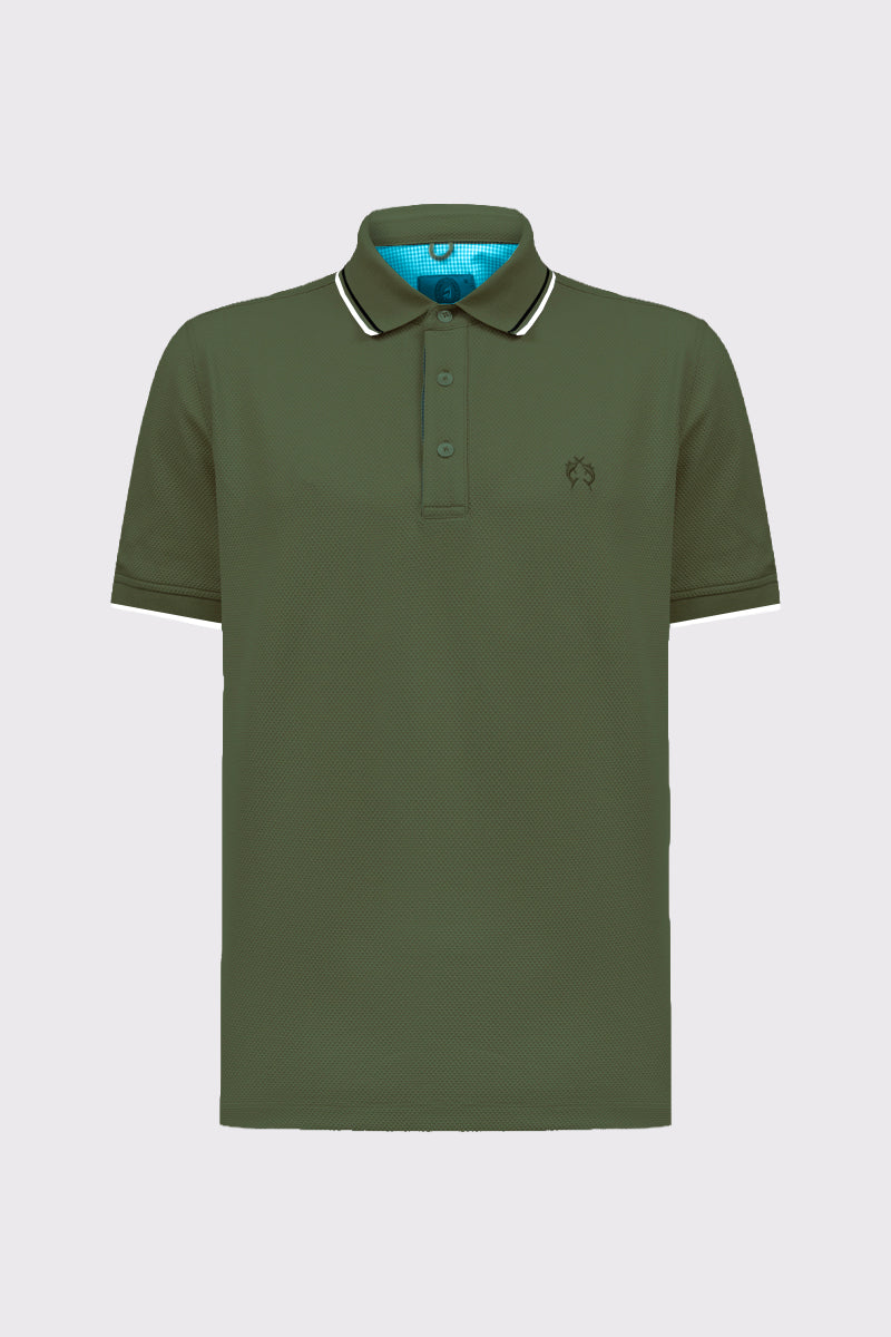 Herren Polo-Shirt Piqué – Baumwolle-Elasthan, modern – light green #Farbe_51700 light green